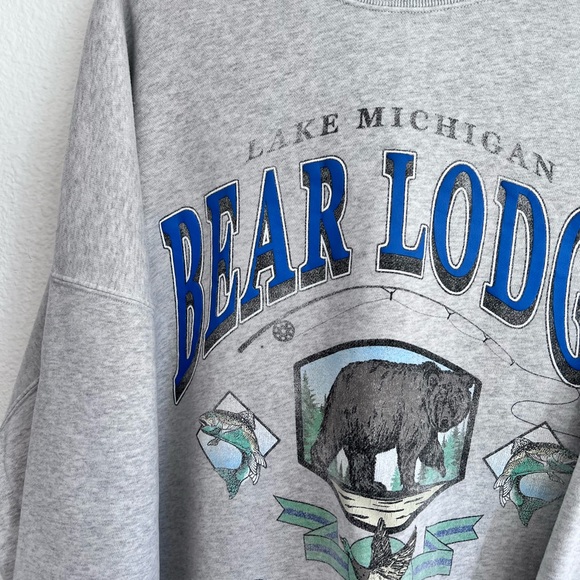 Abercrombie & Fitch vintage crewneck a&f - Picture 2 of 4